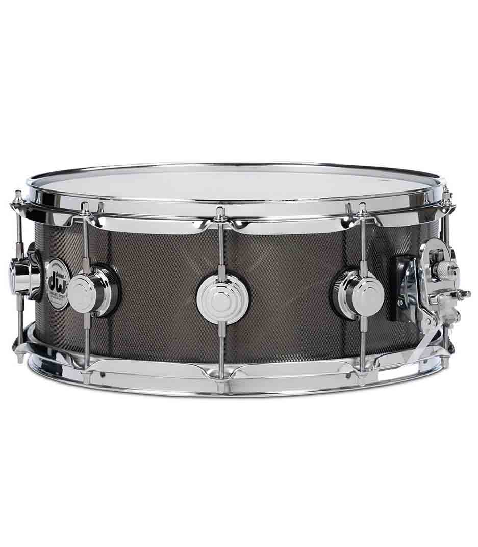 DW COLL 14055SD ST 5.5x14 Knurled Black Nickel over Steel Snare Drum