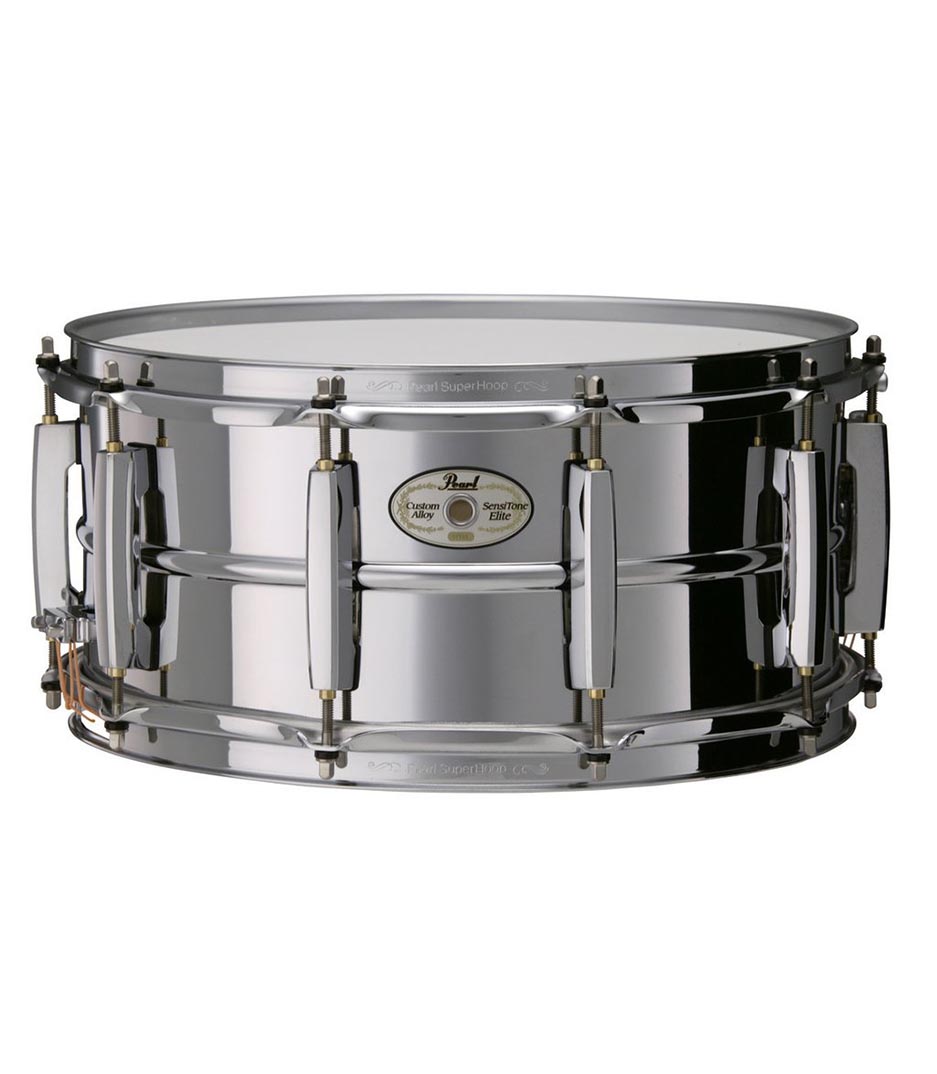 Pearl STE 14065SD SS Pearl SensiTone Elite 14" x 6.5" Snare Drum Stainless Steel