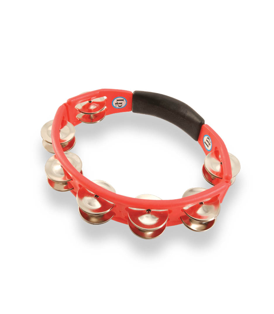 LP Cyclops Tambourine Red Hand Held