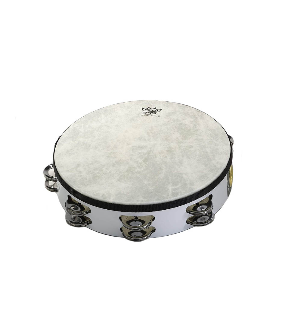 Remo Qadura Tambourine 10" white