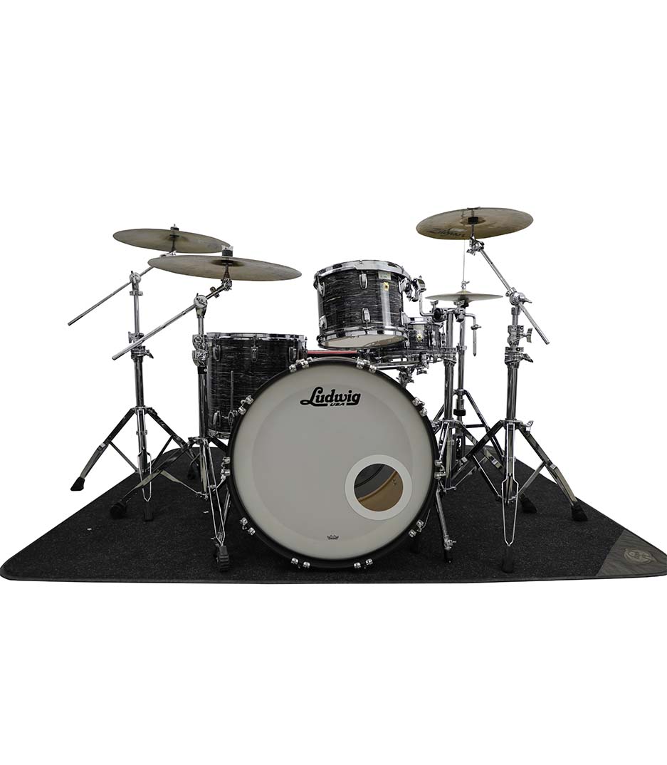 Ludwig Legacy Maple Vintage Black Oyster 4pc Drumkit