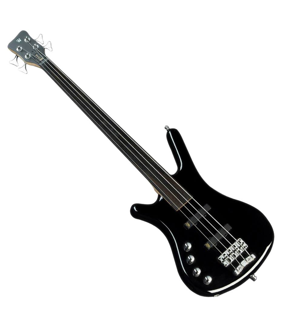 Warwick Rockbass Corvette LH Lefthand 4 String Nirvana Black Transparent Satin Fretless Model