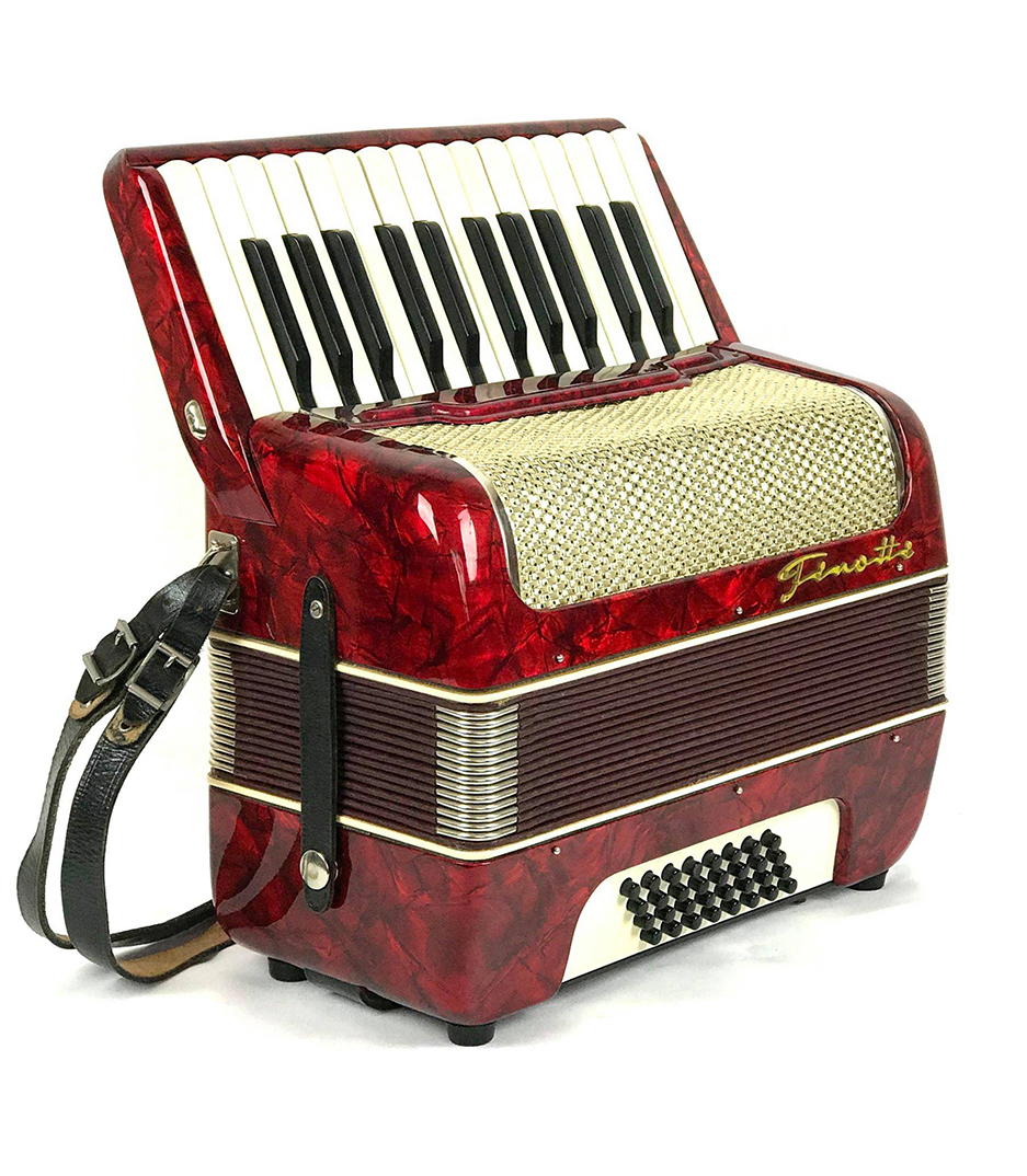 Firotti 32 Bass Chromatic Piano Accordion Backline Rental, Student