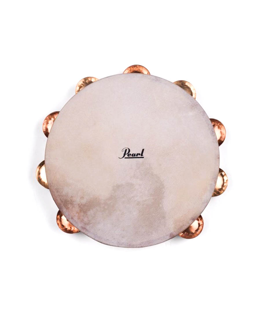 Pearl Orchestra Tambourine 10 Beryllium Copper Phosphor Bronze