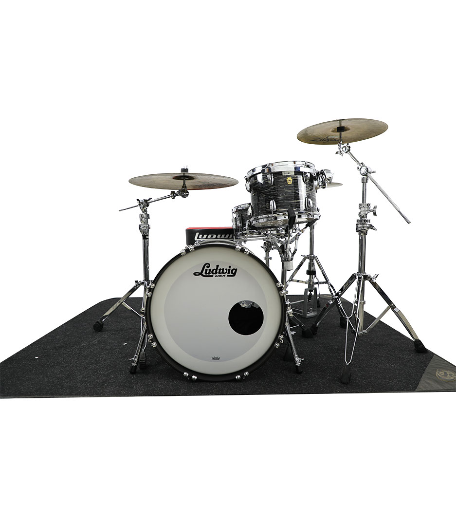 Ludwig Legacy Maple Vintage Black Oyster 3pc Drumkit