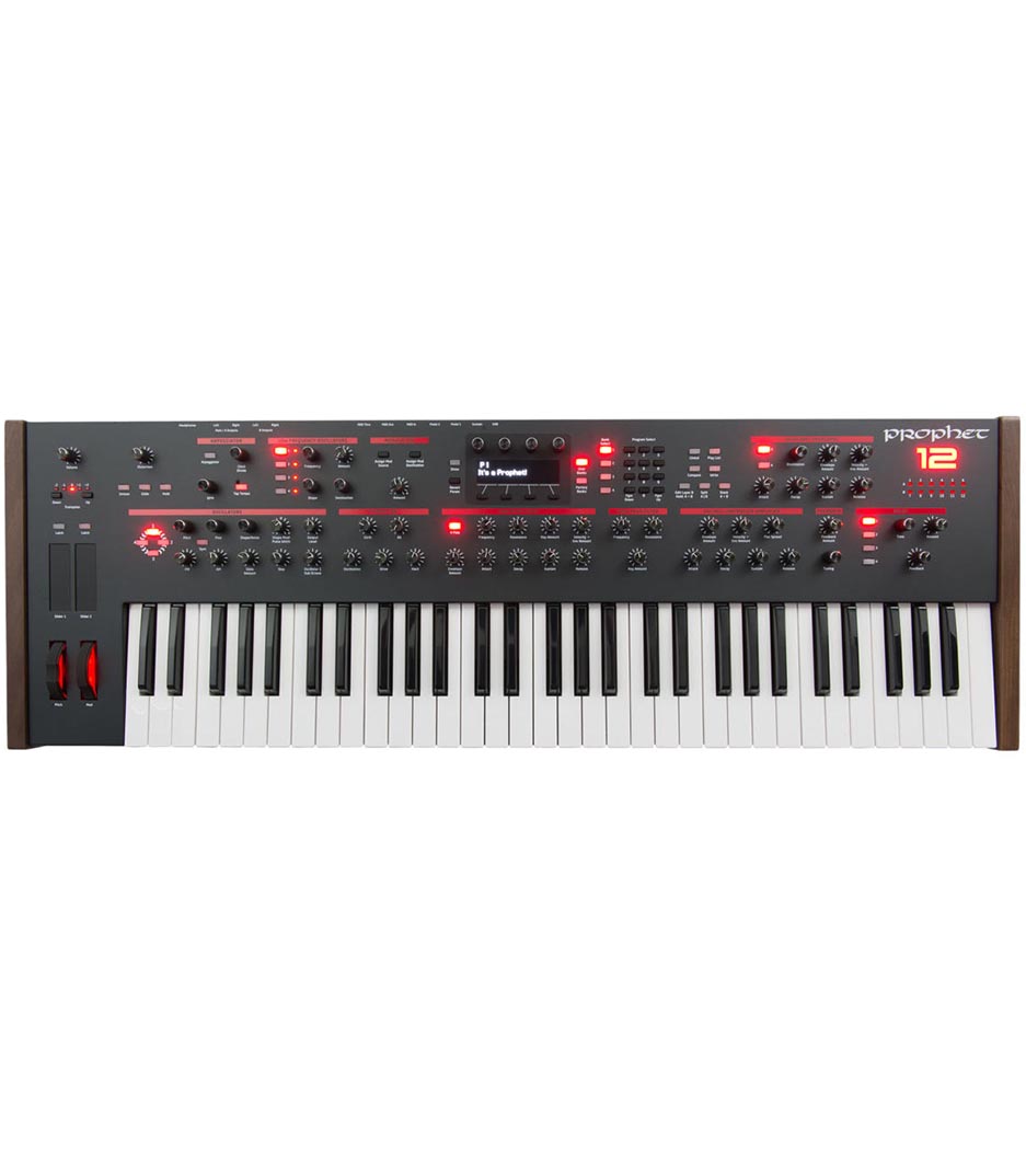 Dave Smith Instruments Prophet 12 61 Keys 12 voice hybrid digital analog synthesizer