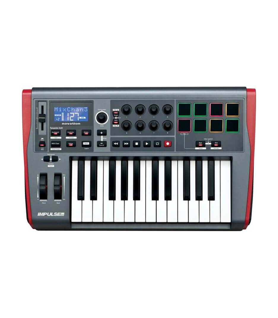 Novation Impulse 25 Keys USB Midi Controller