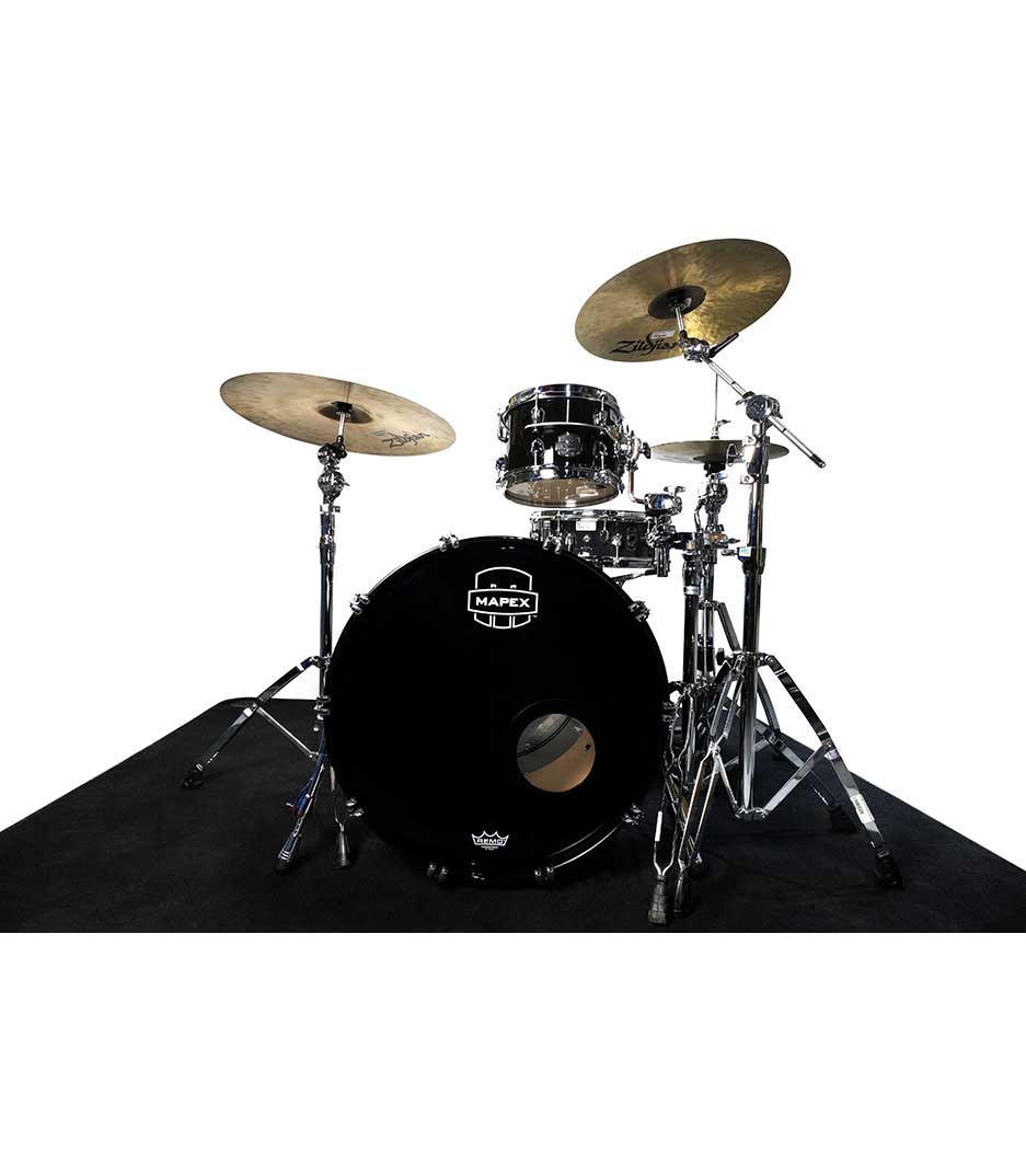 Mapex Saturn Evolution Maple Piano Black 3pc Drumkit