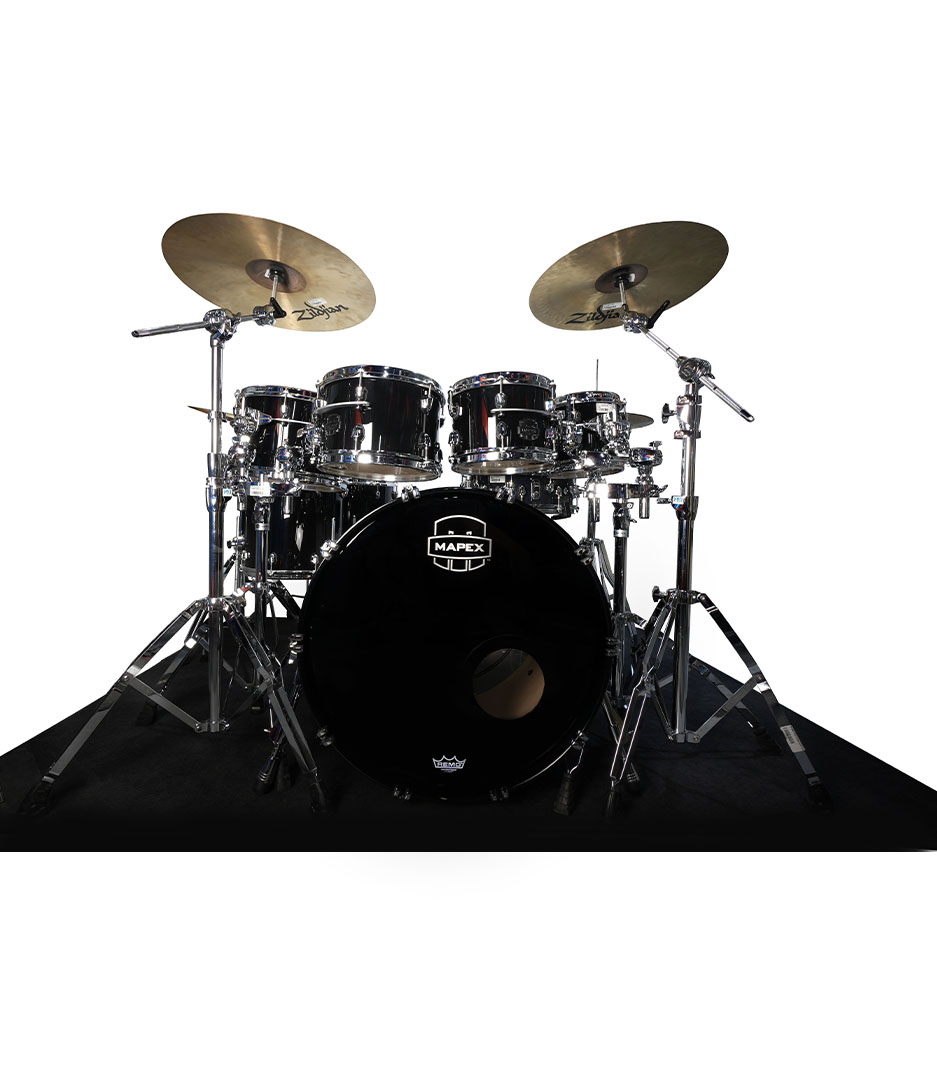 Mapex Saturn Evolution Maple Piano Black 8pc Drumkit