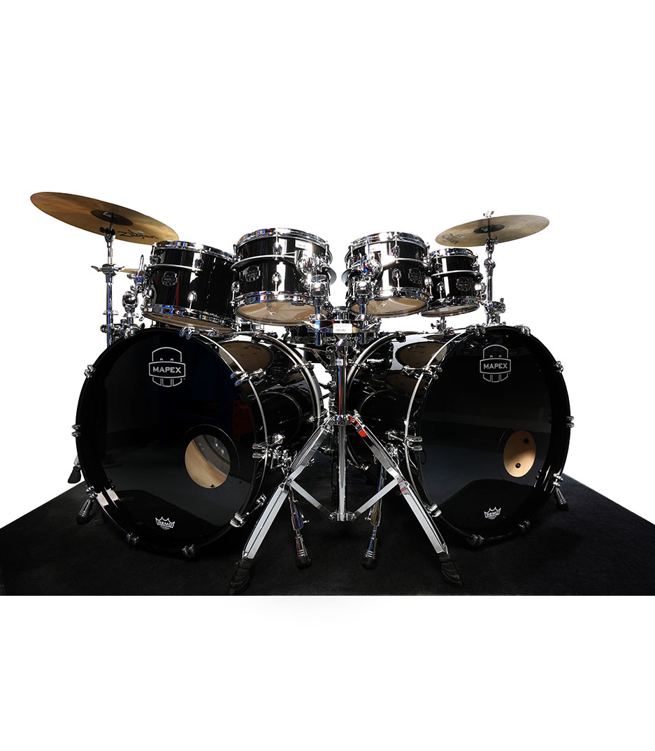 Mapex Saturn Evolution Maple Piano Black 9pc Drumkit