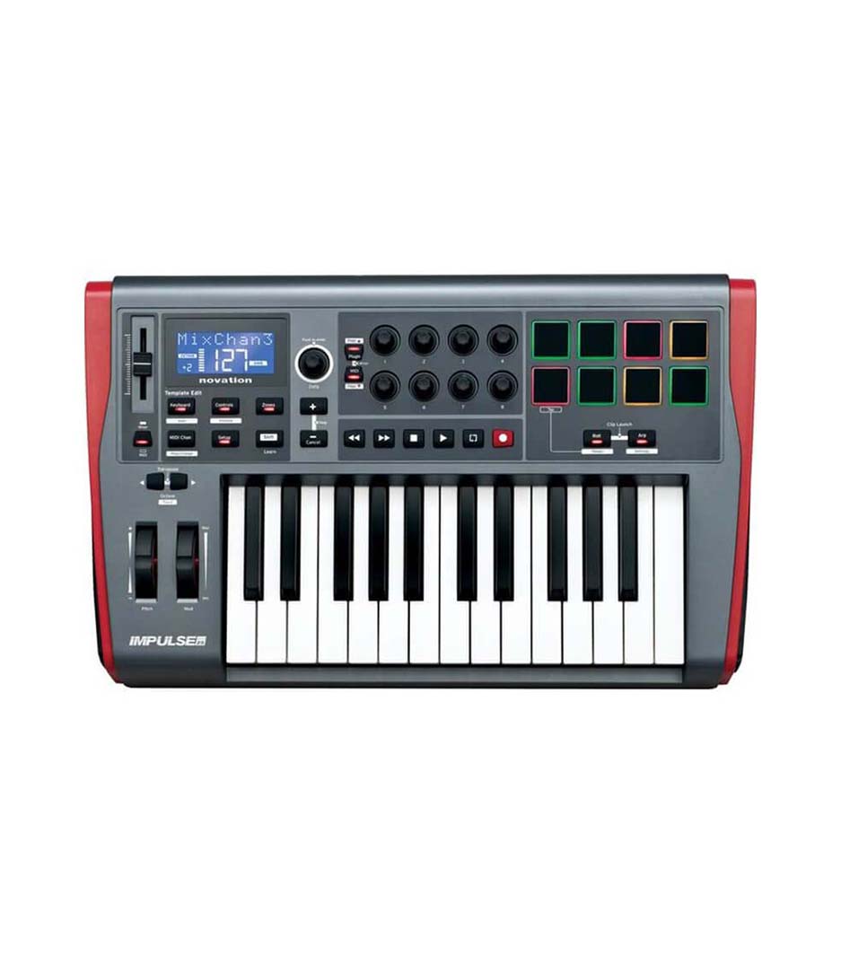 Novation Impulse 25 Keys USB Midi Controller