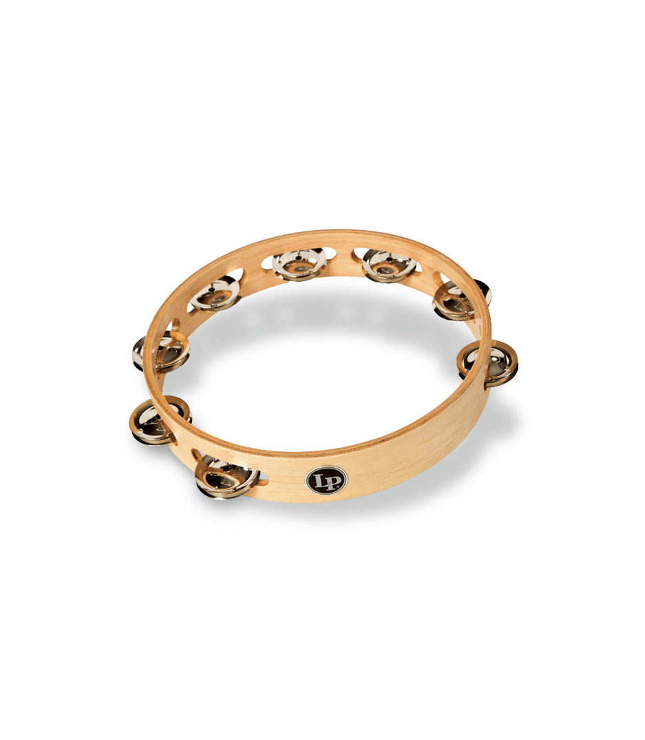 LP Professional 10 Single Row Tambourine Brass